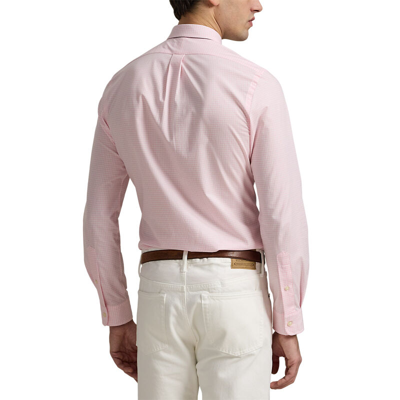 Polo Ralph Lauren Custom Fit Gingham Stretch Poplin Shirt image number 1